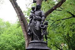 06-2 James Fountain Sculpted by Adolf Donndorf1881 Is A Temperance Fountain With Charity Who Empties Her Jug Of Water Aided by a Child In Union Square Park New York City.jpg